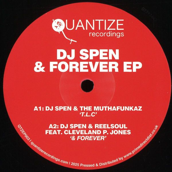 DJ Spen — & Forever EP vinyl cover