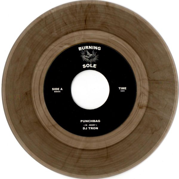 DJ Tron — PUNCHBAG / GROOVETOP (7") vinyl cover