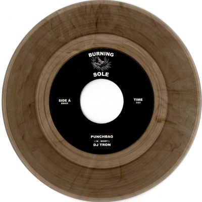 DJ Tron — PUNCHBAG / GROOVETOP (7") vinyl cover