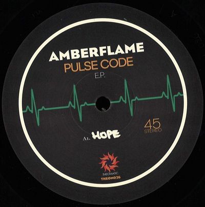 Amberflame — Pulse Code E.P. vinyl cover