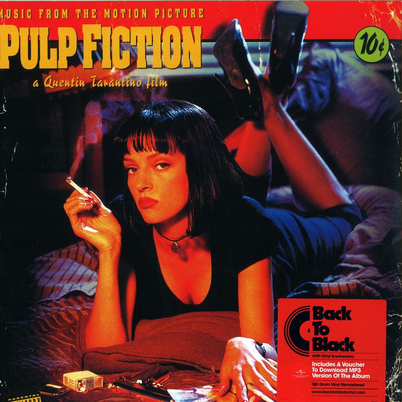 Various/Ost — Pulp Fiction Soundtrack vinyl cover