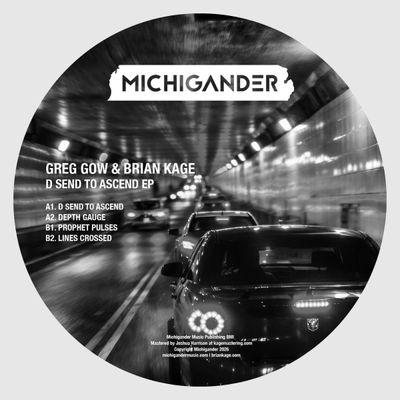 Greg Gow, Brian Kage — D Send to Ascend EP vinyl cover