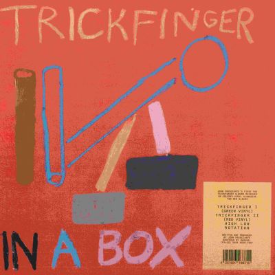 John Frusciante presents, Trickfinger — In A Box (LP 5x12" Box Set) vinyl cover