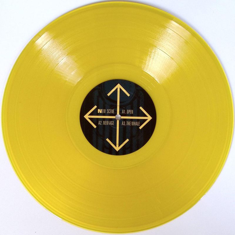 New Scene — WAVES LP 2x12" vinyl cover