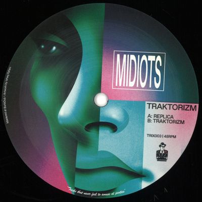 Midiots — Traktorizm EP vinyl cover