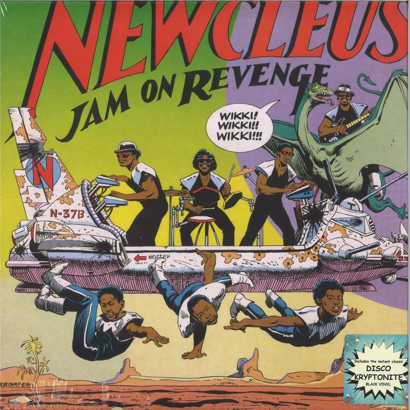 Newcleus — JAM ON REVENGE vinyl cover