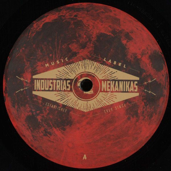 ASYMETRIC80 — FRENETIC HABITS EP vinyl cover
