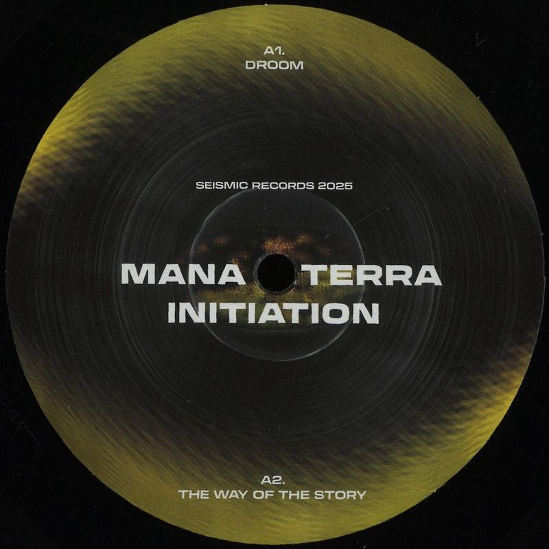 Mana Terra (DJ TOOL, Whrikk) — Initiation EP vinyl cover