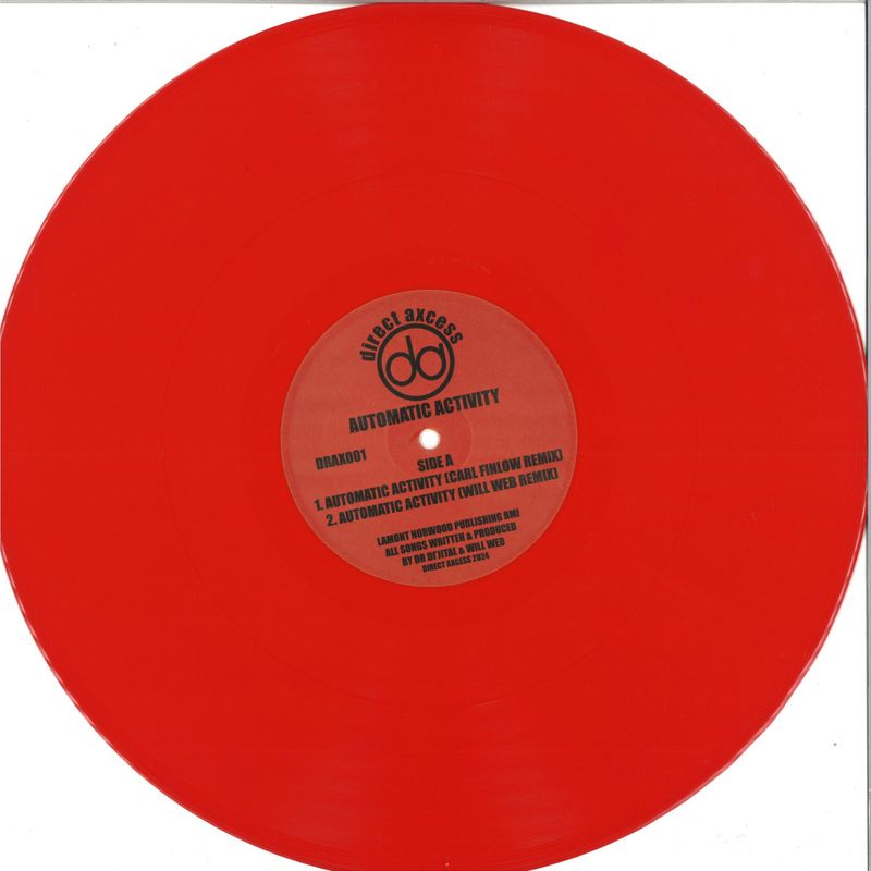 Dr. Di'jital — Automatic Activity EP vinyl cover