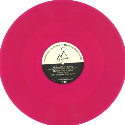 London Elektricity — Rebuilding Better Worlds 3x12" vinyl cover