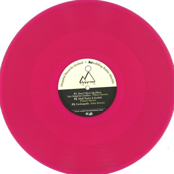 London Elektricity — Rebuilding Better Worlds 3x12" vinyl cover