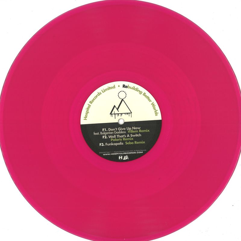 London Elektricity — Rebuilding Better Worlds 3x12" vinyl cover