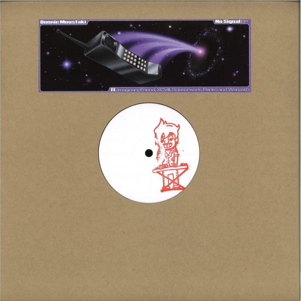 Donnie Moustaki — No Signal EP vinyl cover
