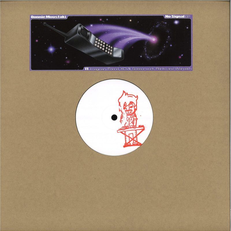 Donnie Moustaki — No Signal EP vinyl cover