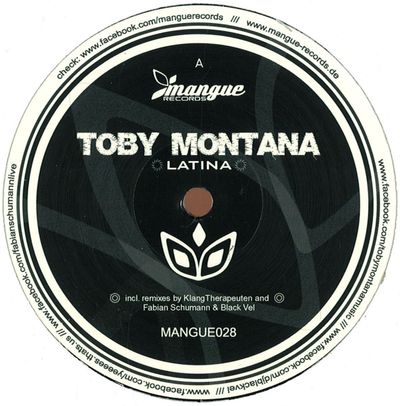 Toby Montana — Latina vinyl cover