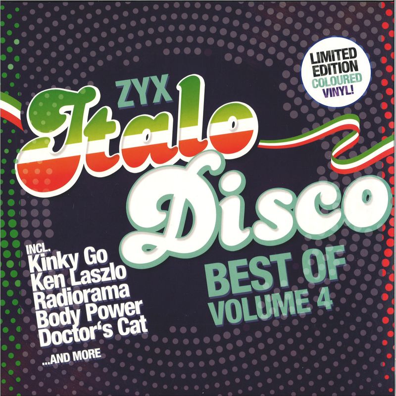 Various — ZYX Italo Disco: Best Of Vol. 4 (2x12") vinyl cover