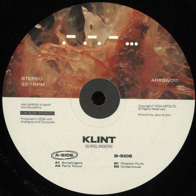Klint — Gunslingers vinyl cover