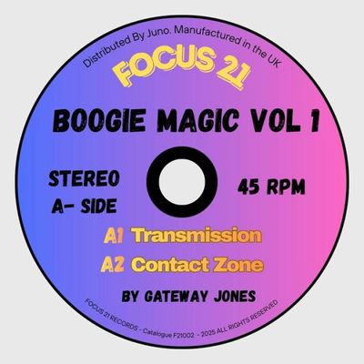 Gateway Jones — Boogie Magic Vol 1 vinyl cover