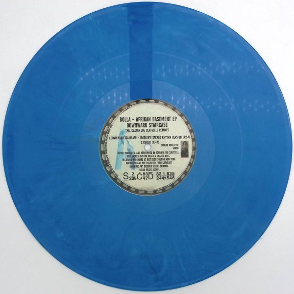 Bolla, Afrikan Basement, Joe Claussell — Downward Staircase vinyl cover