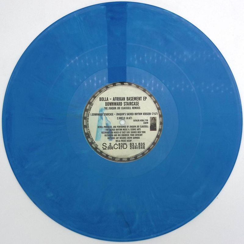 Bolla, Afrikan Basement, Joe Claussell — Downward Staircase vinyl cover
