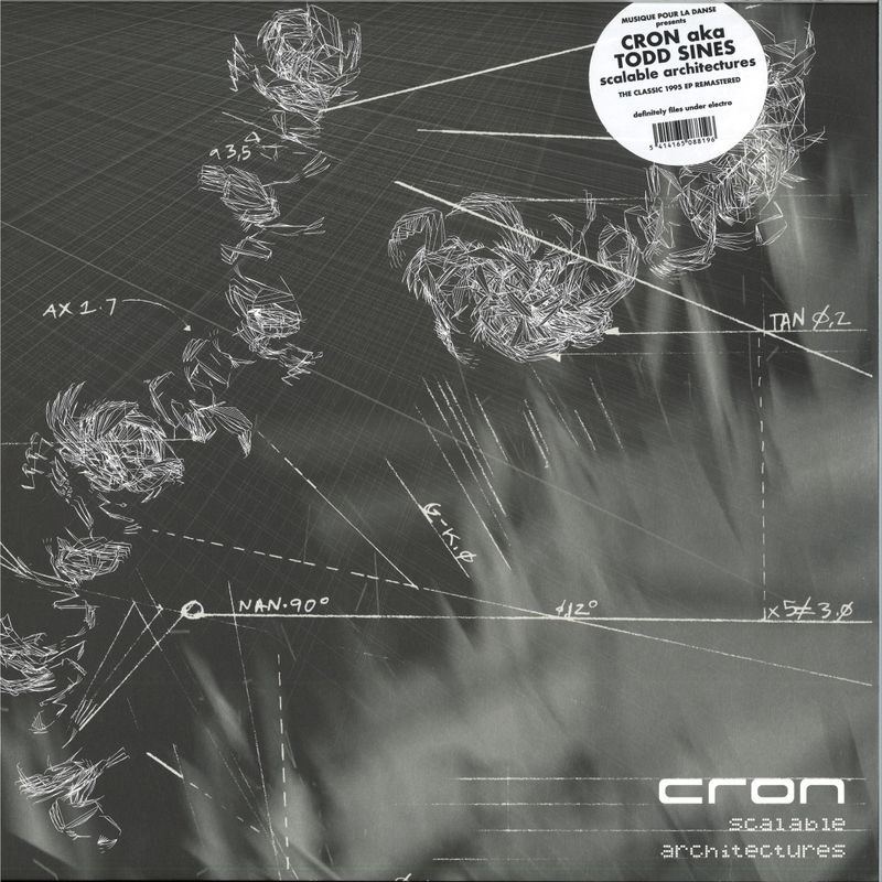Cron, Todd Sines — Scalable Architectures vinyl cover