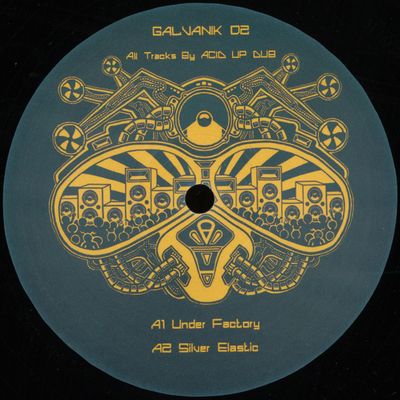 Acid Up Dub, Dynamic Structure — Galvanik 02 LP 2x12" vinyl cover