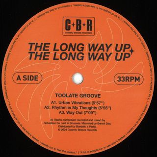 Toolate Groove, Bass Toast — THE LONG WAY UP EP vinyl cover