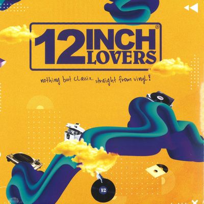 Various — 12 INCH LOVERS 12 LP 2x12” vinyl cover