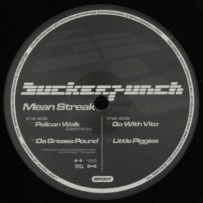 Mean Streak — SUCKERPUNCH007 vinyl cover