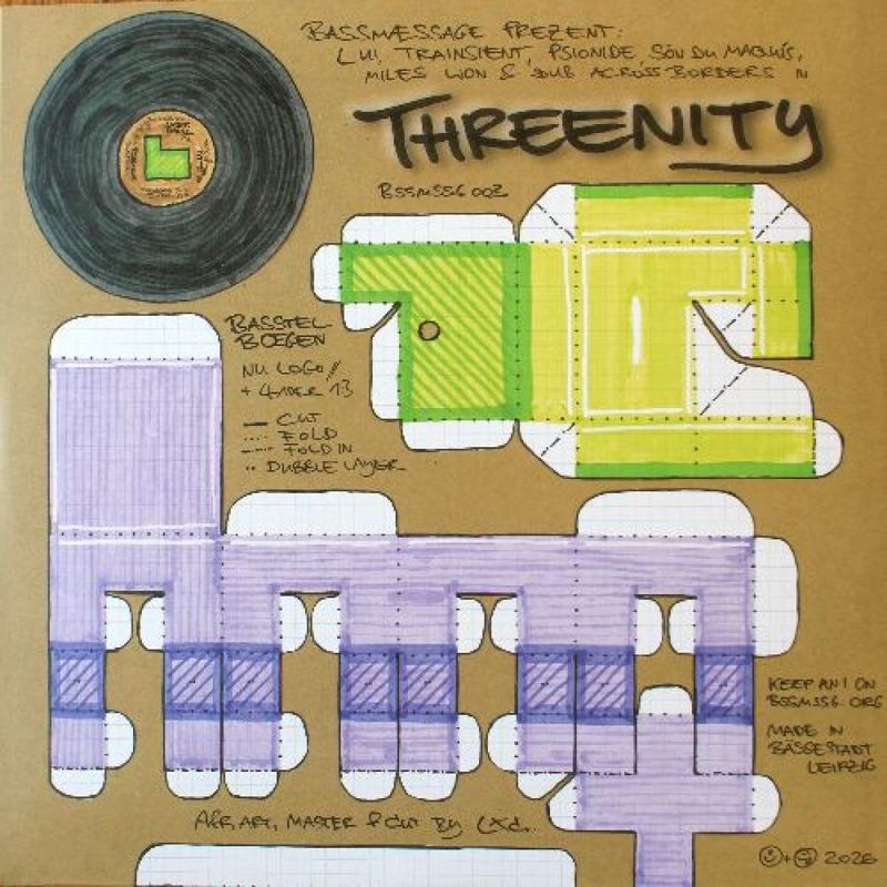 Various — Threenity vinyl cover