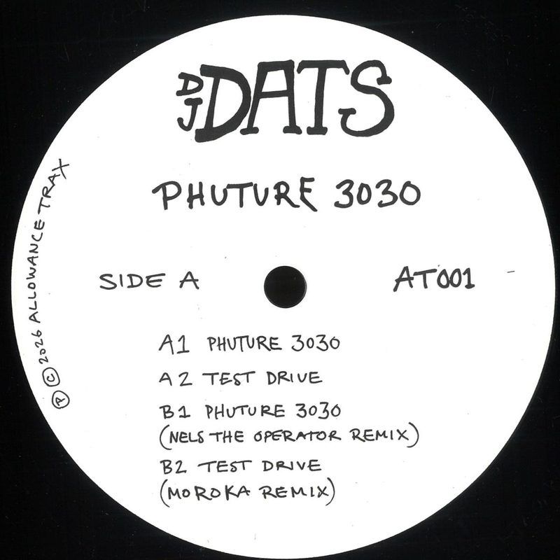 DJ Dats — Phuture 3030 vinyl cover