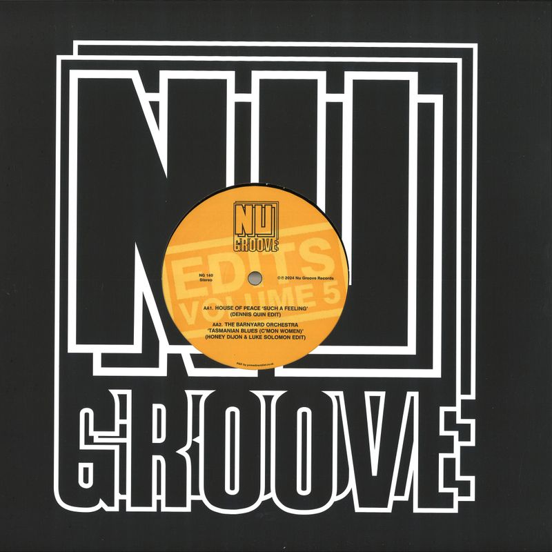 Various — Nu Groove Edits, Vol. 5 vinyl cover