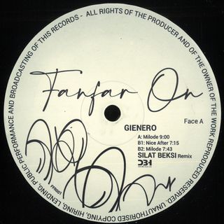 Gienero — Milode EP vinyl cover
