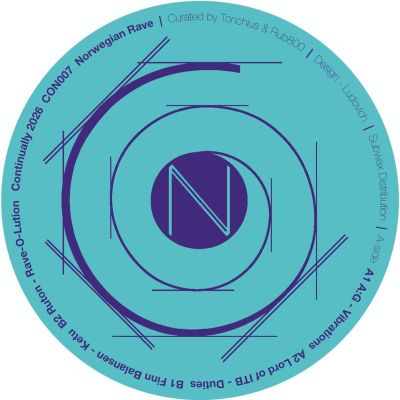 Various — Norwegian Rave EP vinyl cover