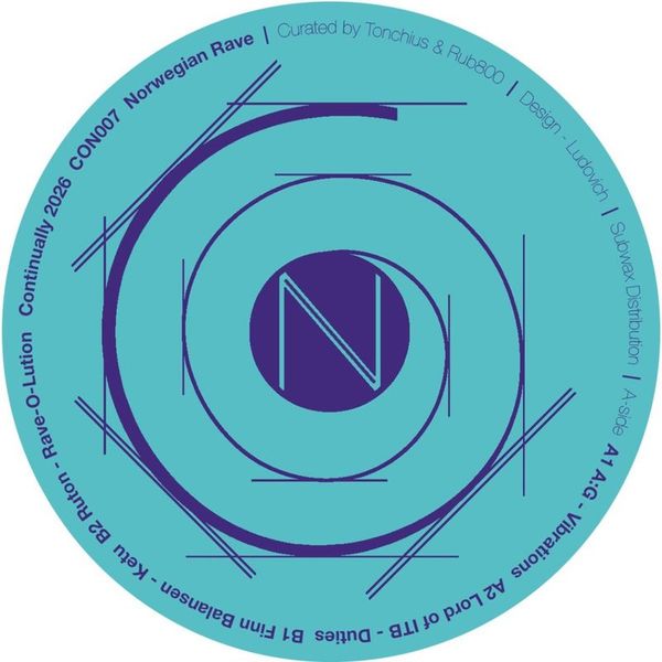 Various — Norwegian Rave EP vinyl cover