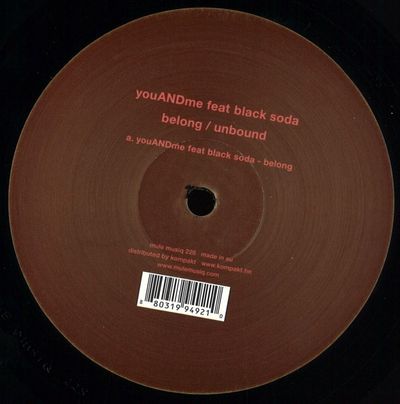 youANDme — Belong vinyl cover