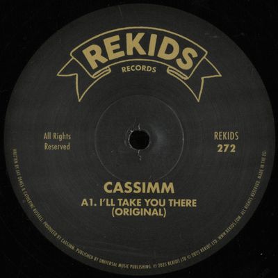 Cassimm — I’ll Take You There vinyl cover