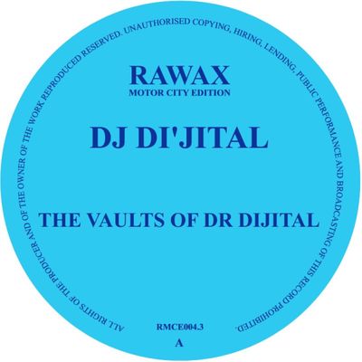 DJ Di'Kital — The Vaults Of The Dr. vinyl cover