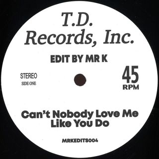 Mr K Edits — Mr K Edits, Vol. 4 vinyl cover