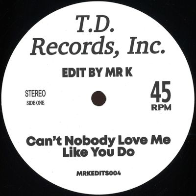 Mr K Edits — Mr K Edits, Vol. 4 vinyl cover