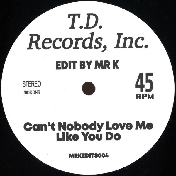 Mr K Edits — Mr K Edits, Vol. 4 vinyl cover