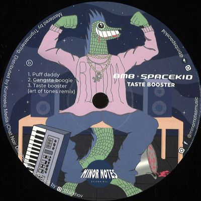 Bmb Space Kid — Taste Booster EP vinyl cover
