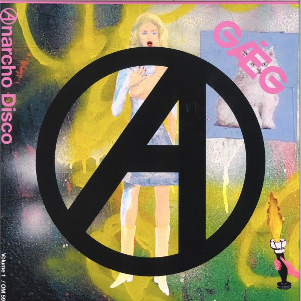 Gǽg(Keita Sano&Monkey Timers) — Anarcho Disco Vol. 1 vinyl cover
