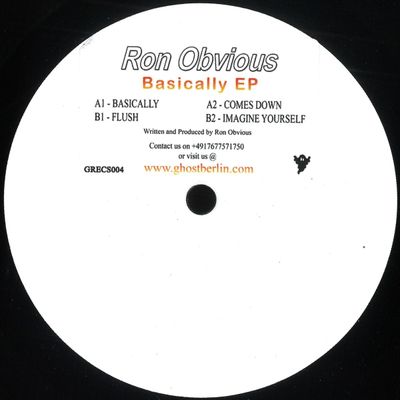 Ron Obvious — Basically EP vinyl cover