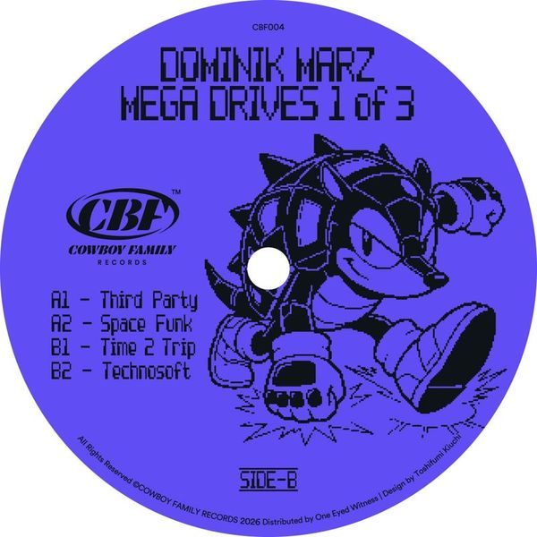 Dominik Marz — MEGA DRIVES 1of 3 vinyl cover