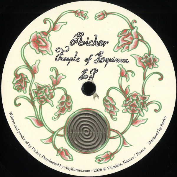 Richer — Temple Of Esquinox EP vinyl cover