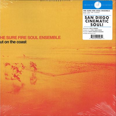 The Sure Fire Soul Ensemble — Out On The Coast LP vinyl cover