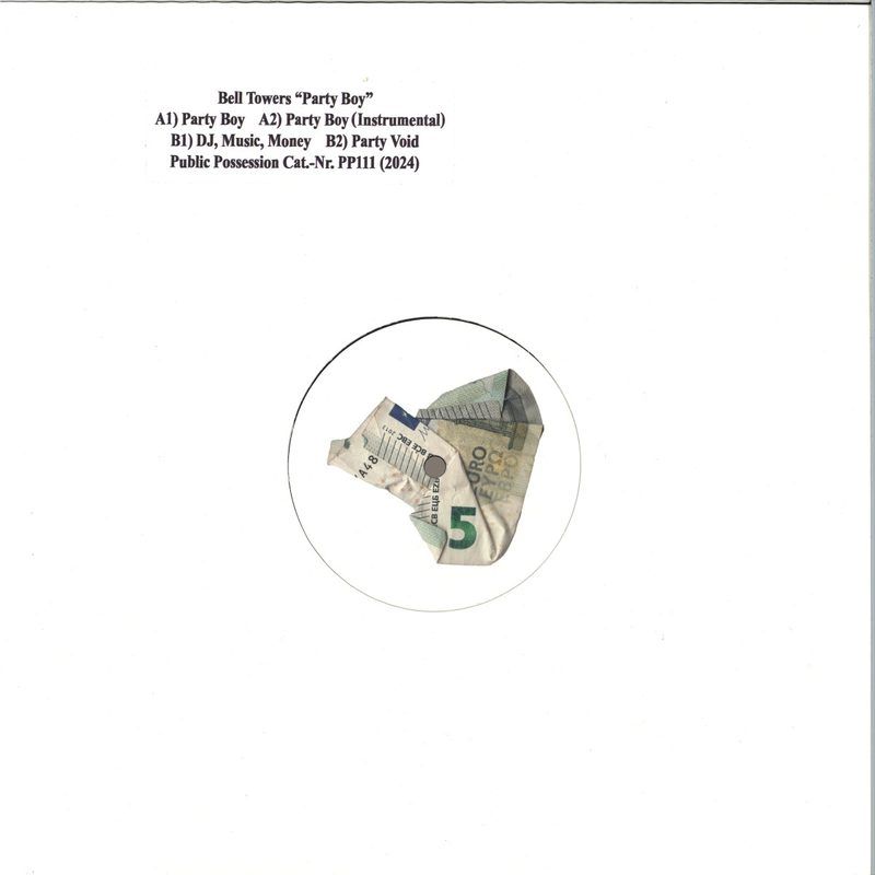 Bell Towers — Party Boy vinyl cover