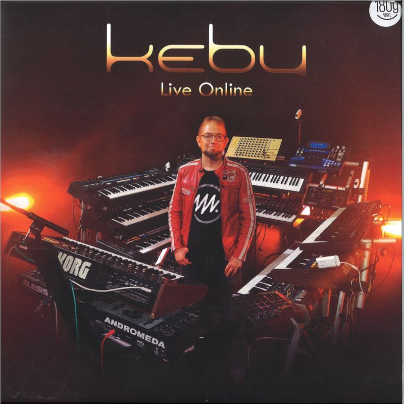 Kebu — Live Online LP vinyl cover