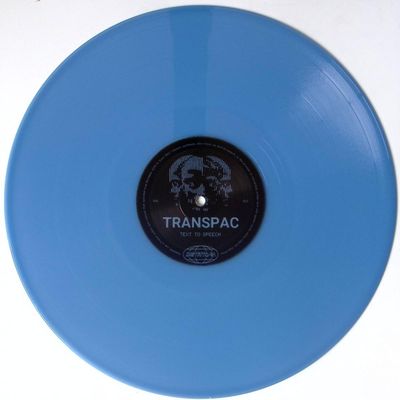Transpac — Text To Speech LP vinyl cover